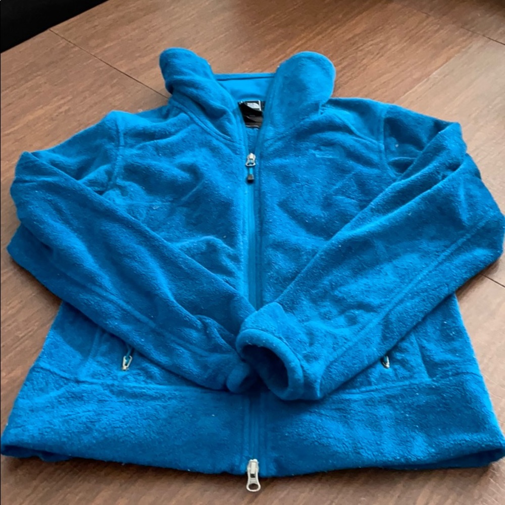 Blue Northface Sweater Jacket